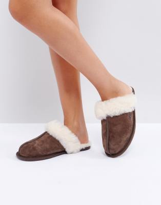 ugg scuffette ii slippers espresso