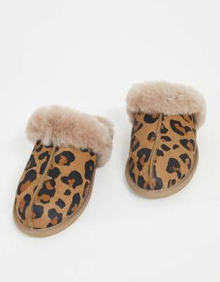 Leopard best sale scuffette ugg