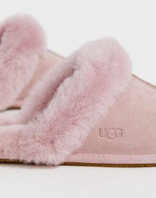 dark pink ugg slippers