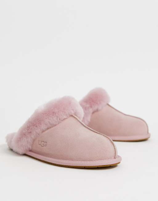 Ugg slippers in on sale pink