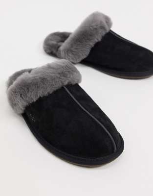 ugg scuffette ii slippers black