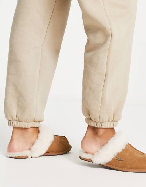 UGG Scuffette II slippers in chestnut ASOS