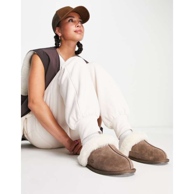 UGG Scuffette II slippers in espresso ASOS