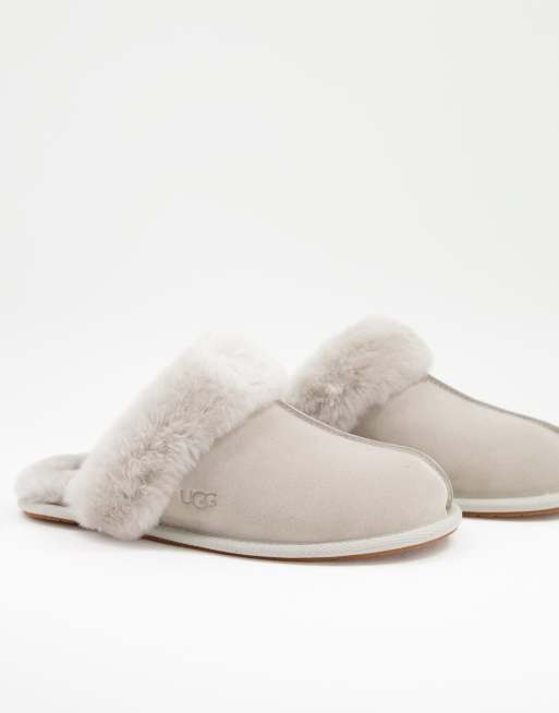 UGG Scuffette II slippers in goat grey ASOS