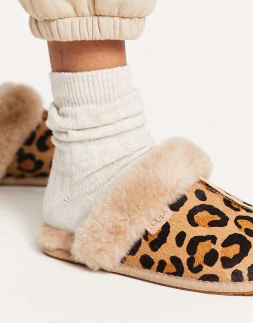 Cheetah discount slippers ugg