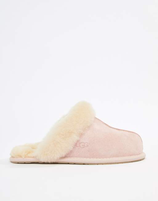 Ugg pale pink outlet scuffette slippers