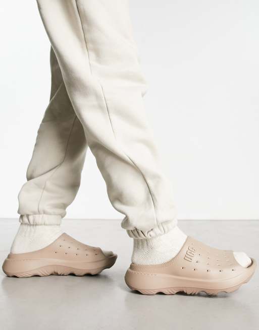 UGG Slide It molded clogs in stone ASOS