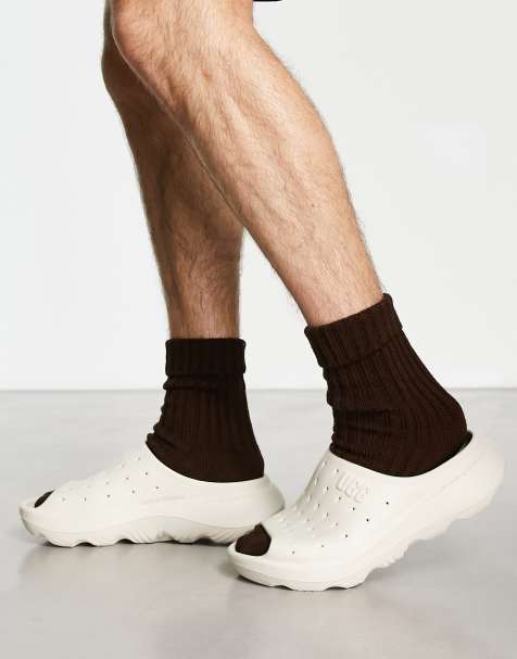 UGG – Slide It – Piaskowe profilowane chodaki - view 1