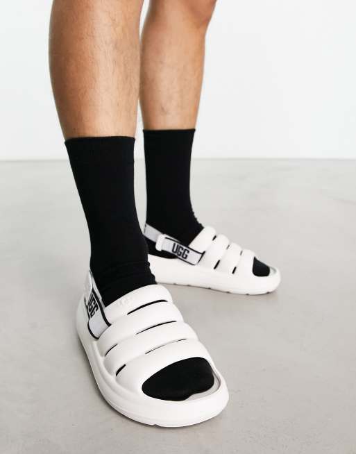 UGG sport yeah sliders in white ASOS