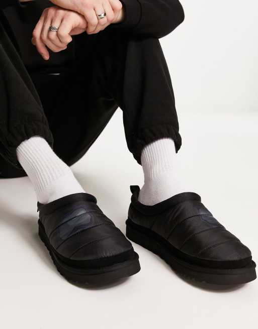 Ugg Tasman Lta Cali topo slippers in black quilted  display picture 1