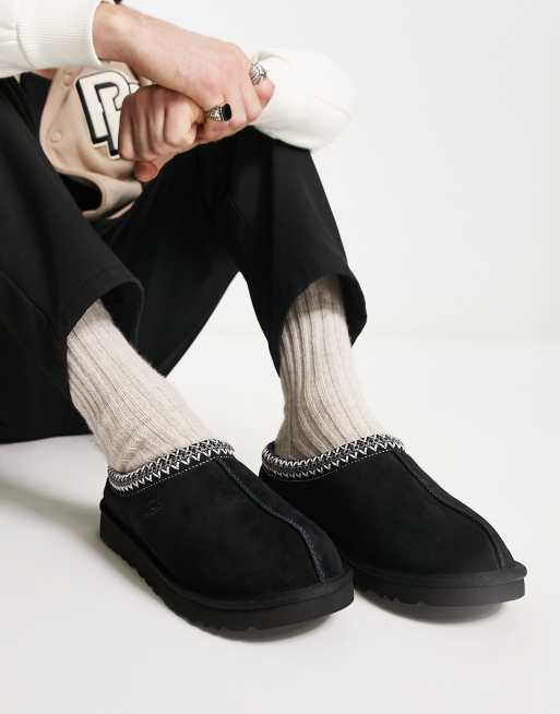 UGG Tasman mules in black suede