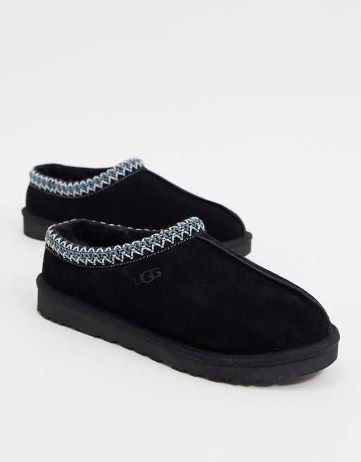 UGG - Tasman - Sorte mules i ruskind