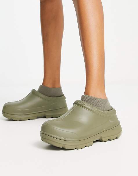 UGG - Tasman X - Olivengrønne clogs - view 1