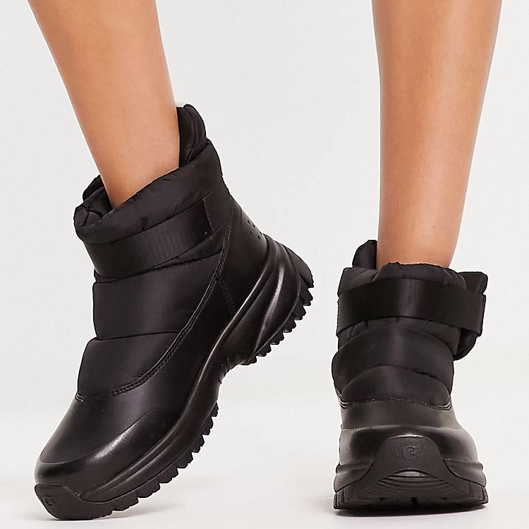 UGG Yose Puff boots in black