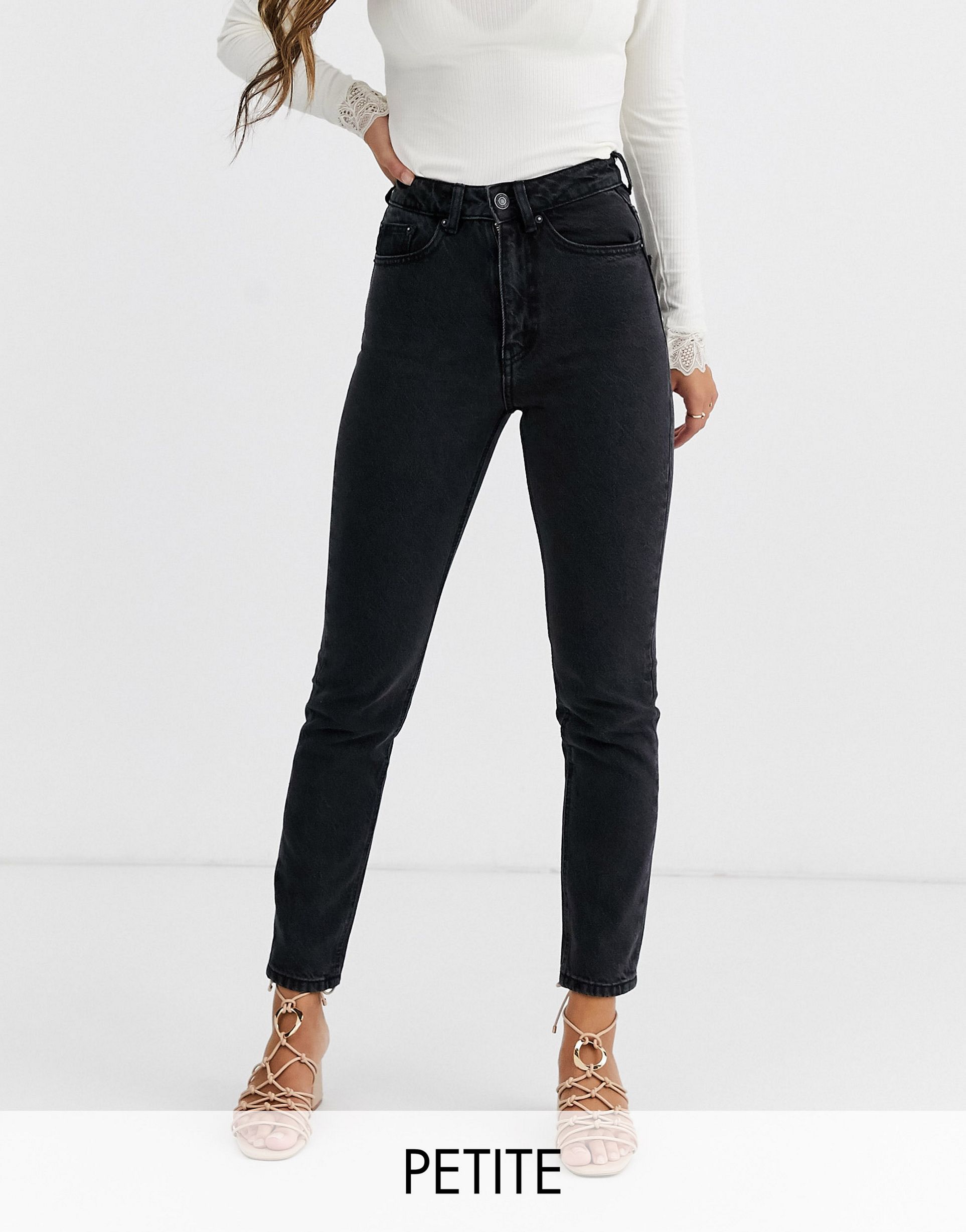 Черные джинсы скинни Vera Moda с высокой ТАЛИЕЙАРТИКУЛ 318349578j1g