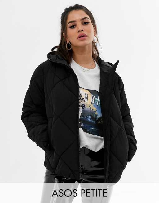 Ultimate vatteret jakke fra ASOS DESIGN Petite