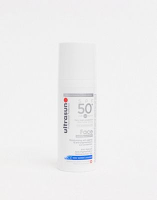 Ultrasun – Anti-Age & Anti-Pigmentation – Sonnencreme fürs Gesicht mit Lichtschutzfaktor 50+ für extrem empfindliche Haut