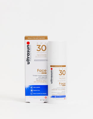 Ultrasun Ultrasun Anti-Age Tinted SPF 30 Face Sun Protection for Very Sensitive Skin - 50ml-No colour