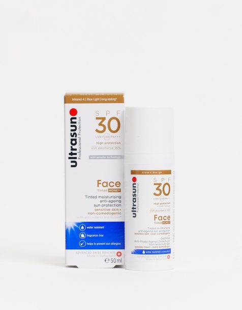 Ultrasun Anti-Age Tinted SPF 30 Solbeskyttelse til ansigtet for meget følsom hud - 50ml - view 1