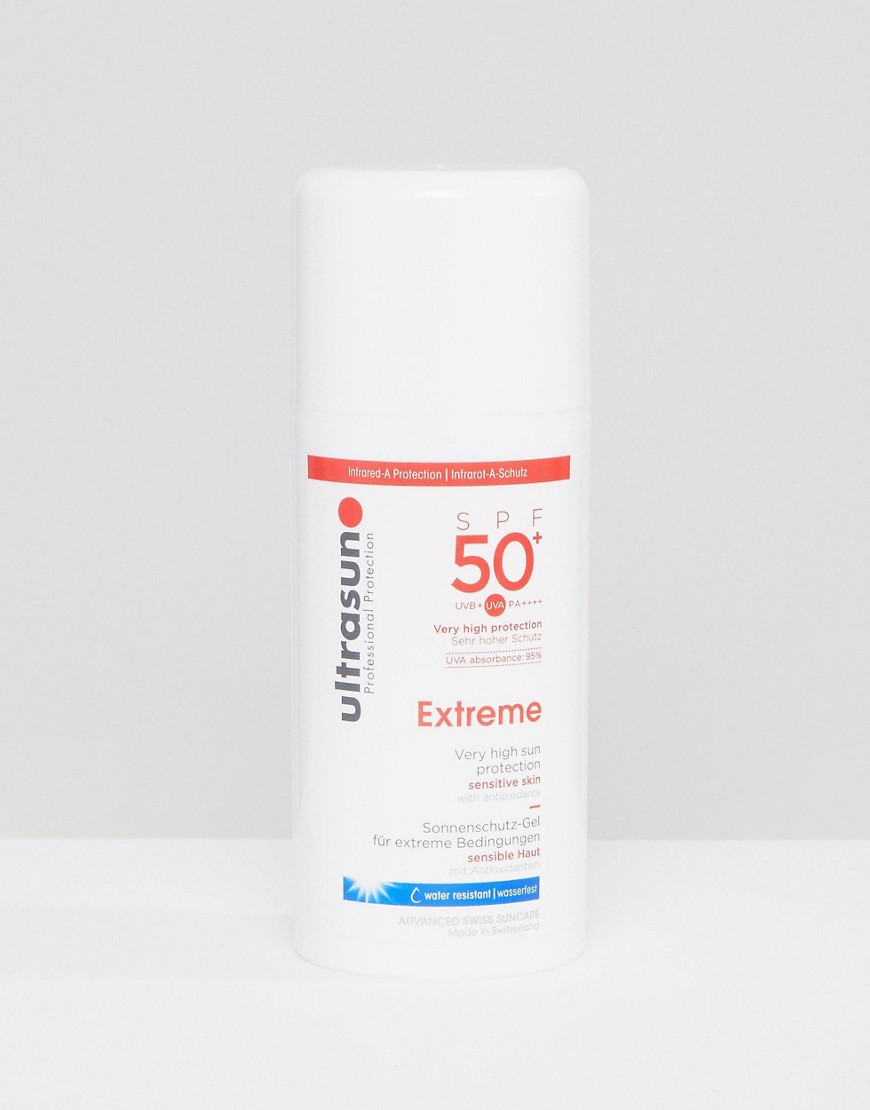 Ultrasun - Extreme SPF 50+ zonnelotion voor de zeer gevoelige huid - 100 ml-Zonder kleur
