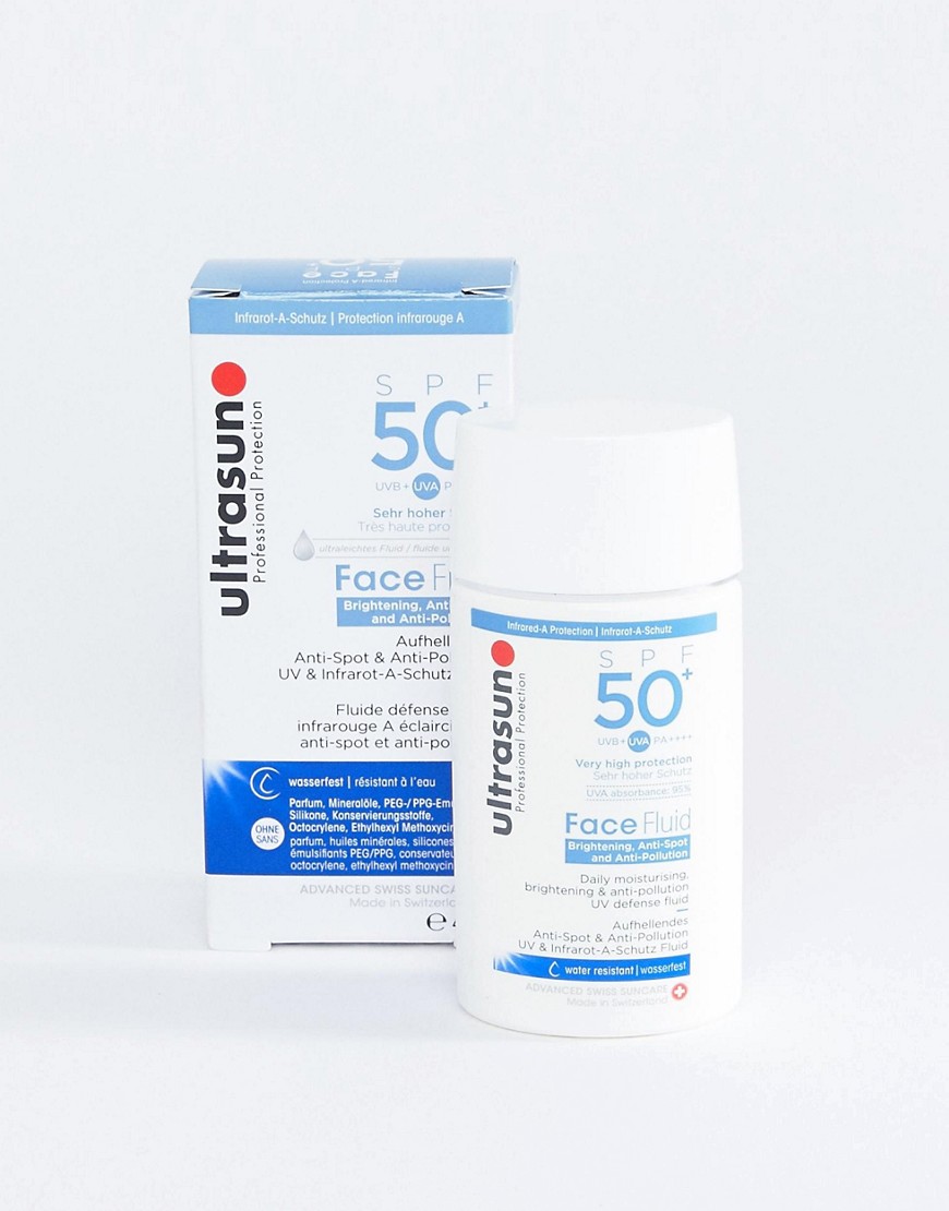 Ultrasun - Fluido viso anti-inquinamento SPF 50+ da 40ml-Nessun colore