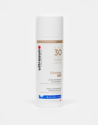 Ultrasun - Glimmer Max - Sonnenschutz mit LSF 30, 150 ml-Keine Farbe