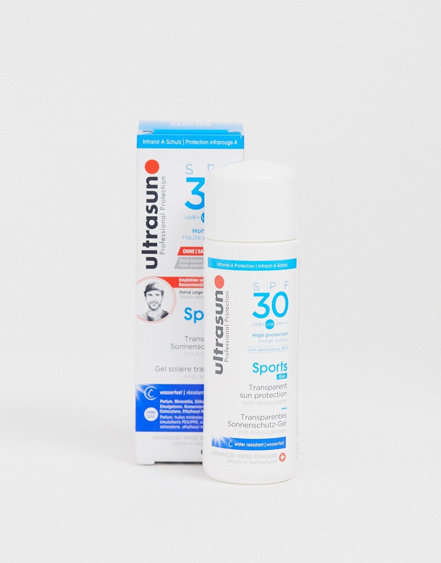 Ultrasun - Sports Gel Transparent Skin Protection SPF 30 - 100 ml-Nessun colore