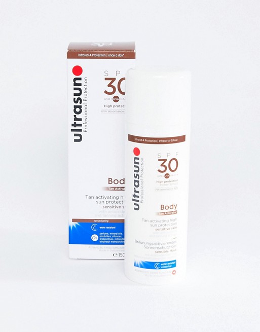 Ultrasun Tan Activator Body SPF30 150ml