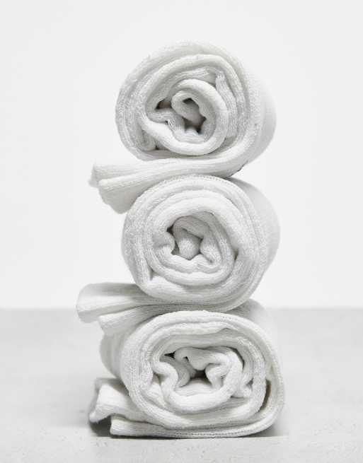 Umbro 3 pack crew socks in white, 3 of 3