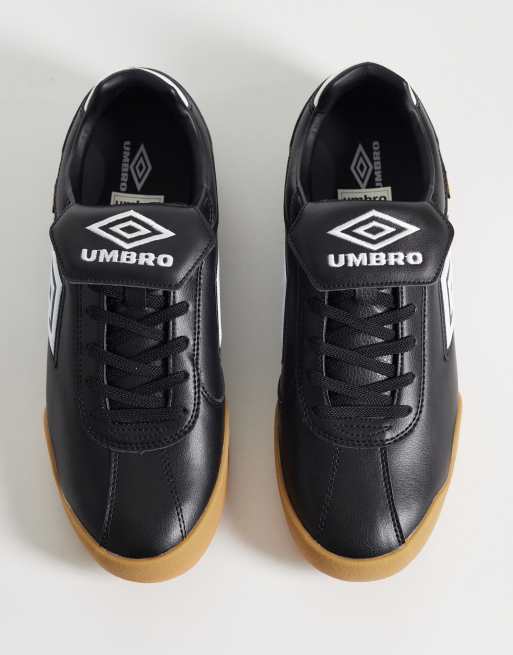 Umbro – 5V5 – Svarta sneakers i läder , 3 av 5