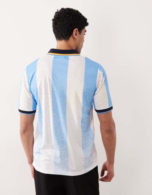 Umbro Argentina Jersey in blue and white stripe, 3 of 5