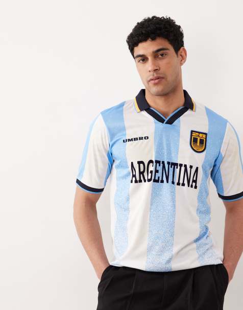 Umbro - Argentina - Maglia blu e bianca a righe - view 1