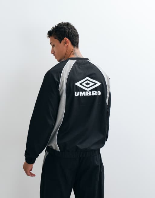 Umbro bluza dresowa z panelami w czerni, 4 z 5