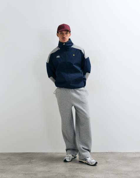 Umbro boxy jack met panelen in navy - view 1