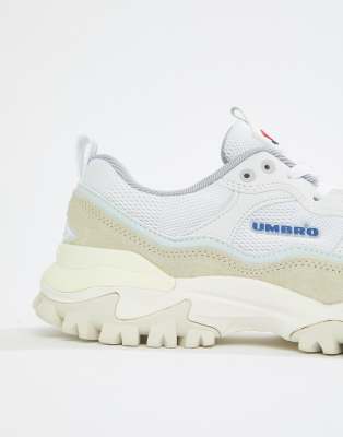 Umbro Bumpy Sneakers in White | ASOS