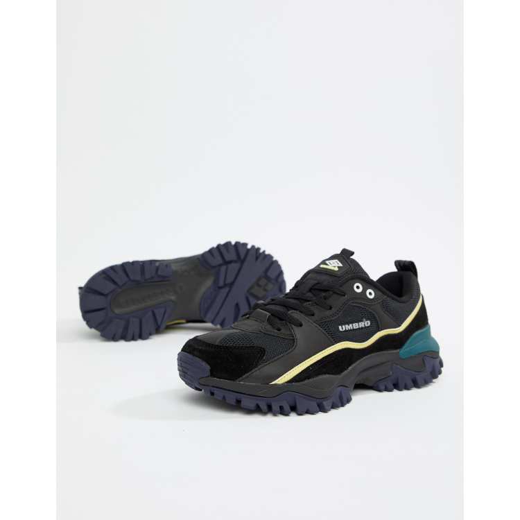 Umbro black on sale bumpy trainers