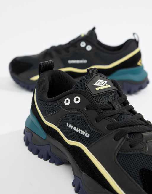 Umbro black shop bumpy trainers