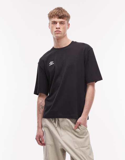 Umbro chest graphic t-shirt in black - view 1