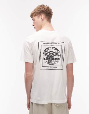Umbro Chest Graphic T-shirt In White