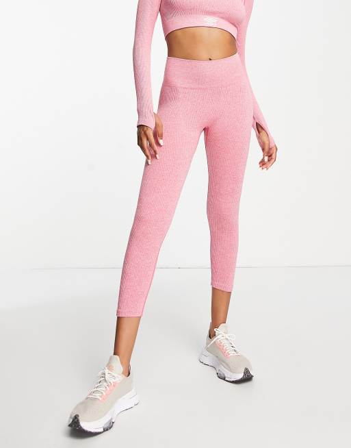 Gymshark, Pants & Jumpsuits, Gymshark Vital Seamless Leggings Dusty Pink  Marl