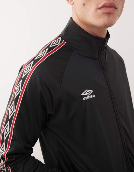 Umbro – Czarny dresowy top z taśmami, 5 z 5