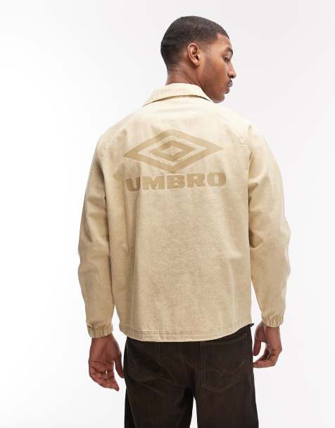 Umbro – Drill – Beige, tvättad topp - view 1