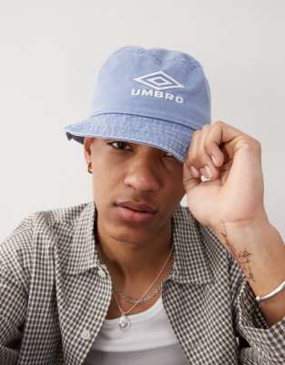 Umbro - Drill - Bob avec logo brodé - Bleu