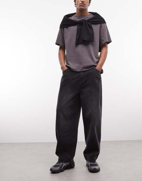 Umbro Drill denim jeans in washed black