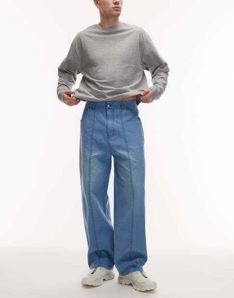 Umbro Drill denim jeans in washed blue - view 1