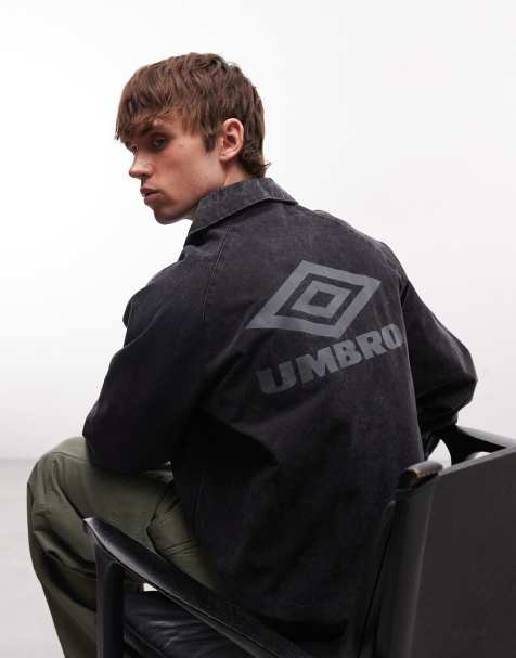 Umbro  Drill drill top in washed black - view 1