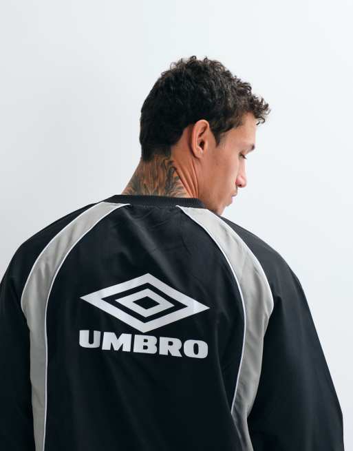 Umbro - Felpa nera a pannelli, 2 di 5