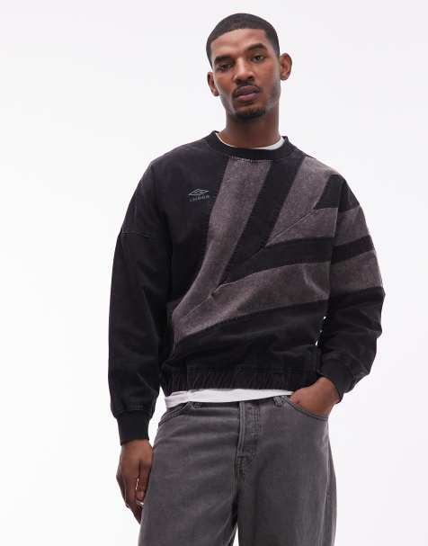Umbro - Felpa nero slavato - view 1
