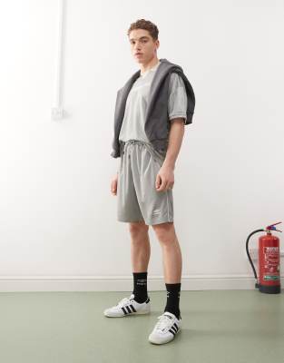 Umbro Umbro football shorts in silver