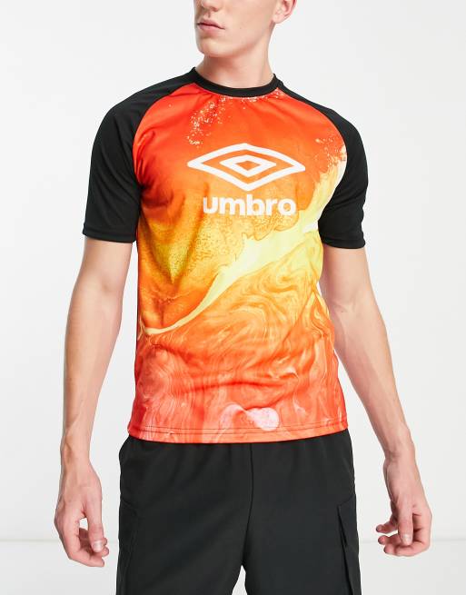 Umbro - Global - Maillot - Rouge et noir